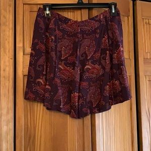 Paisley pattern skirt